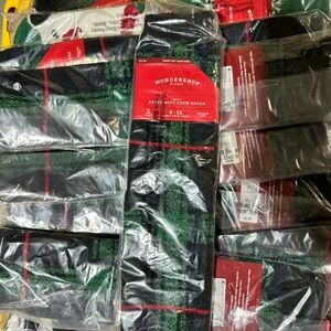 20pcs Wondershop Plaid Crew Socks